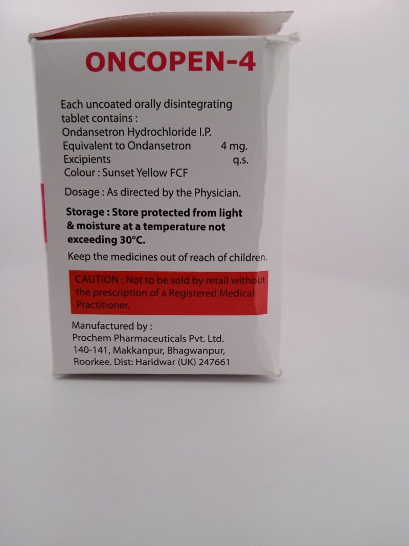 ONCOPEN 4 MG - 10 TABLETS - Image 4