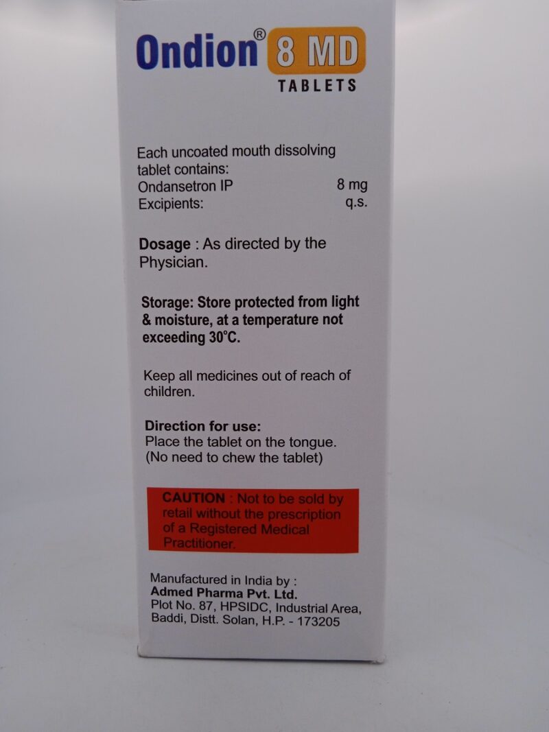 ONDION 8 MD - 10 TABLETS - Image 4