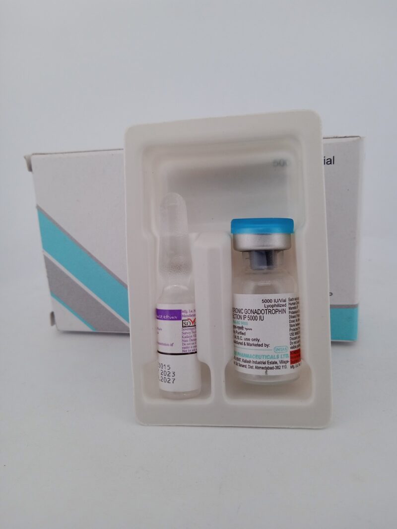 OVUNAL SC 5000IU - 1 VIAL + 1 AMPOULE - Image 3