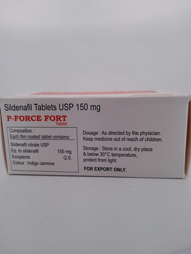 P-FORCE FORT 150 MG - 10 TABLETS - Image 4