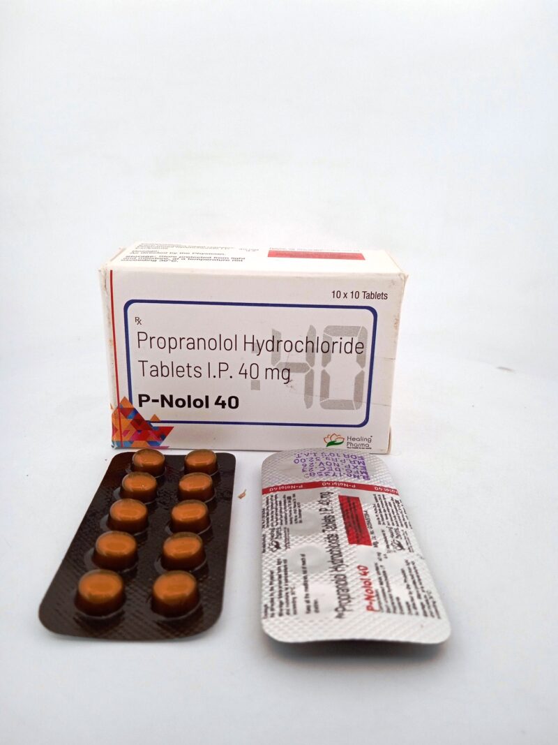 P-NOLOL 40 MG - 10 TABLETS - Image 2