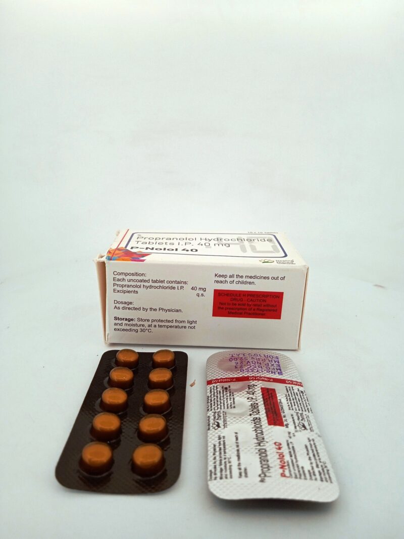 P-NOLOL 40 MG - 10 TABLETS - Image 3