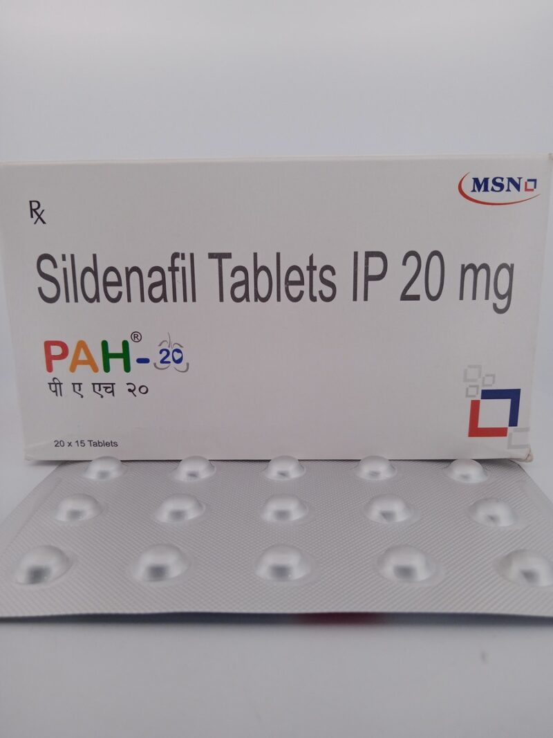 PAH 20 MG - 15 TABLETS - Image 2