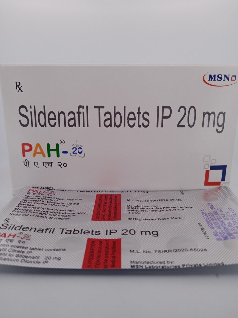 PAH 20 MG - 15 TABLETS - Image 3