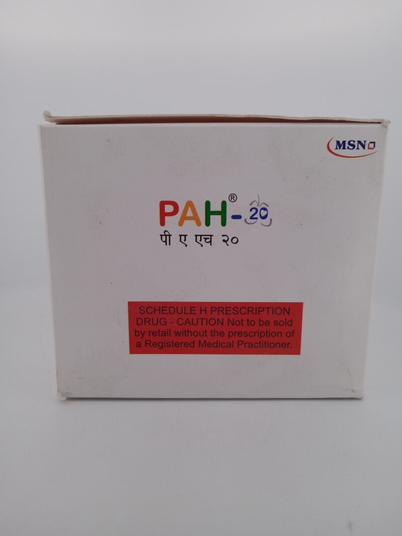 PAH 20 MG - 15 TABLETS - Image 4