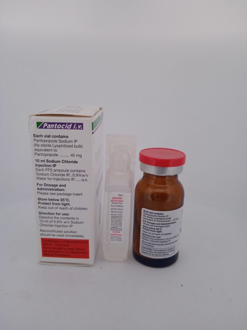 PANTOCID I.V 40MG - 1 BOTTLE - Image 3