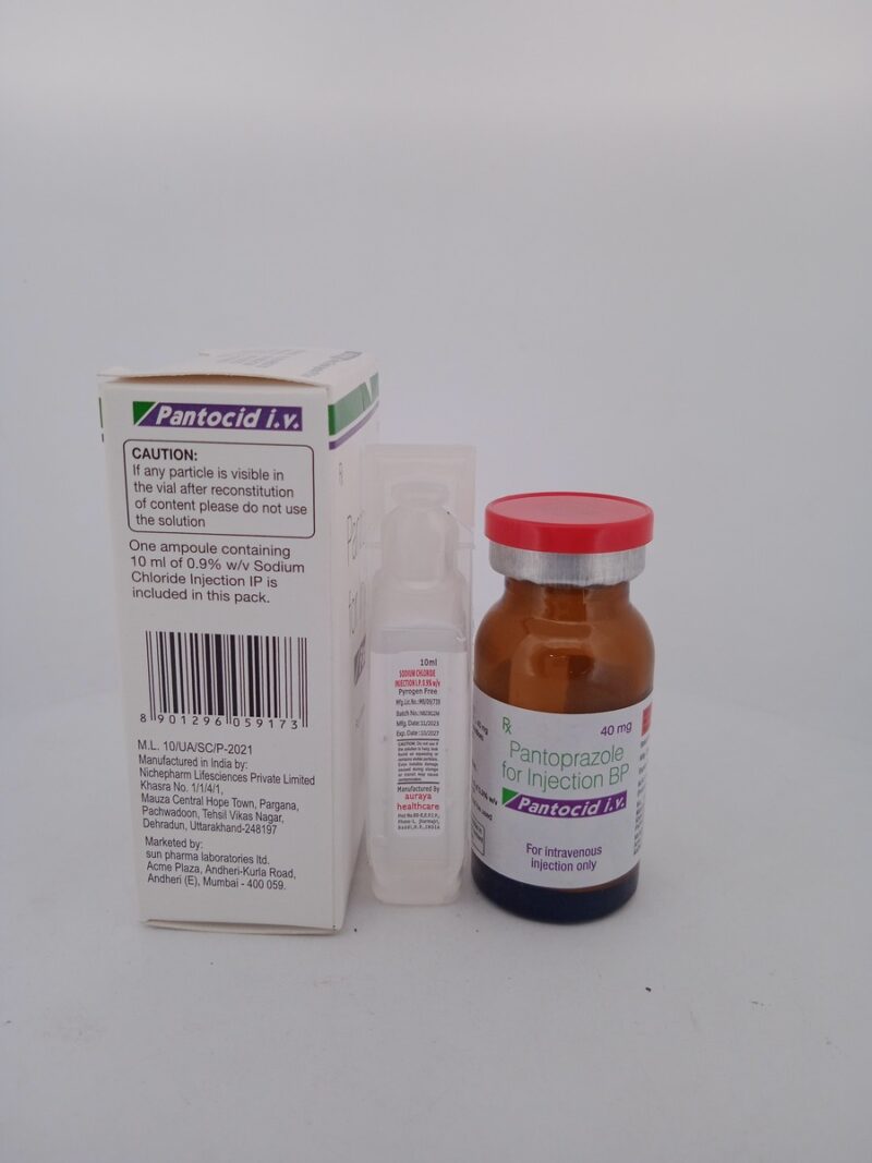 PANTOCID I.V 40MG - 1 BOTTLE - Image 4