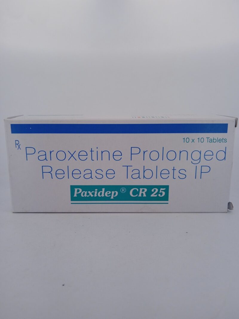 PAXIDEP CR 25 MG - 10 TABLET