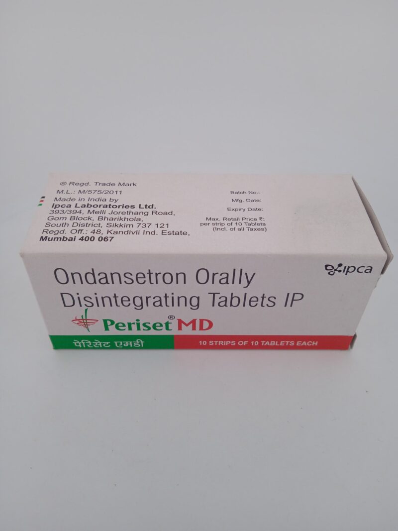 PERISET MD 4MG - 10 TABLETS - Image 4