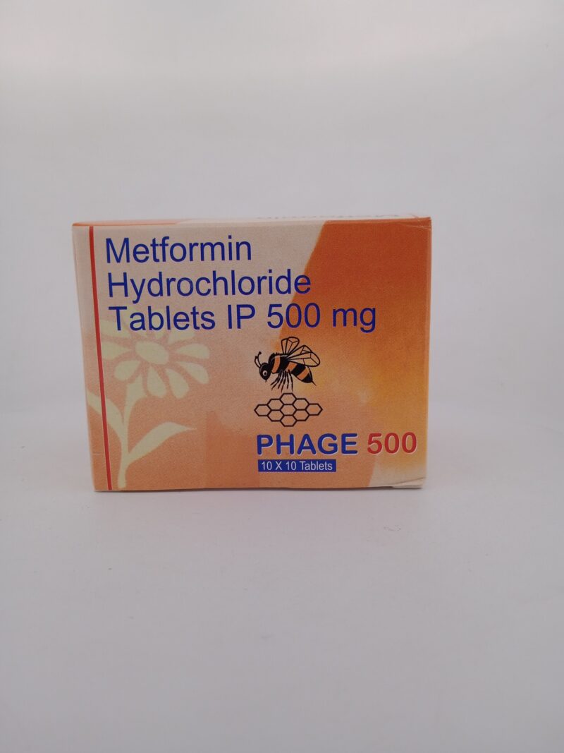 PHAGE 500 MG - 10 TABLETS