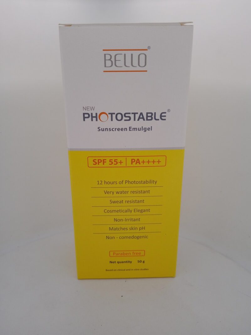 PHOTOSTABLE SUNSCREEN EMULGEL - 1 TUBE OF 50g