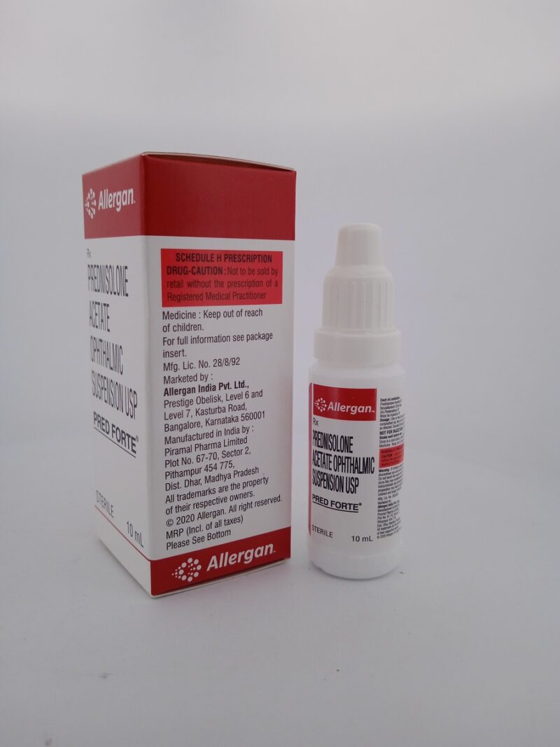 PRED FORTE 10 MG - 1 BOTTLE OF 10ML - Image 4