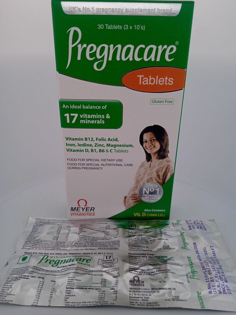 PREGNACARE - 10 TABLETS - Image 2