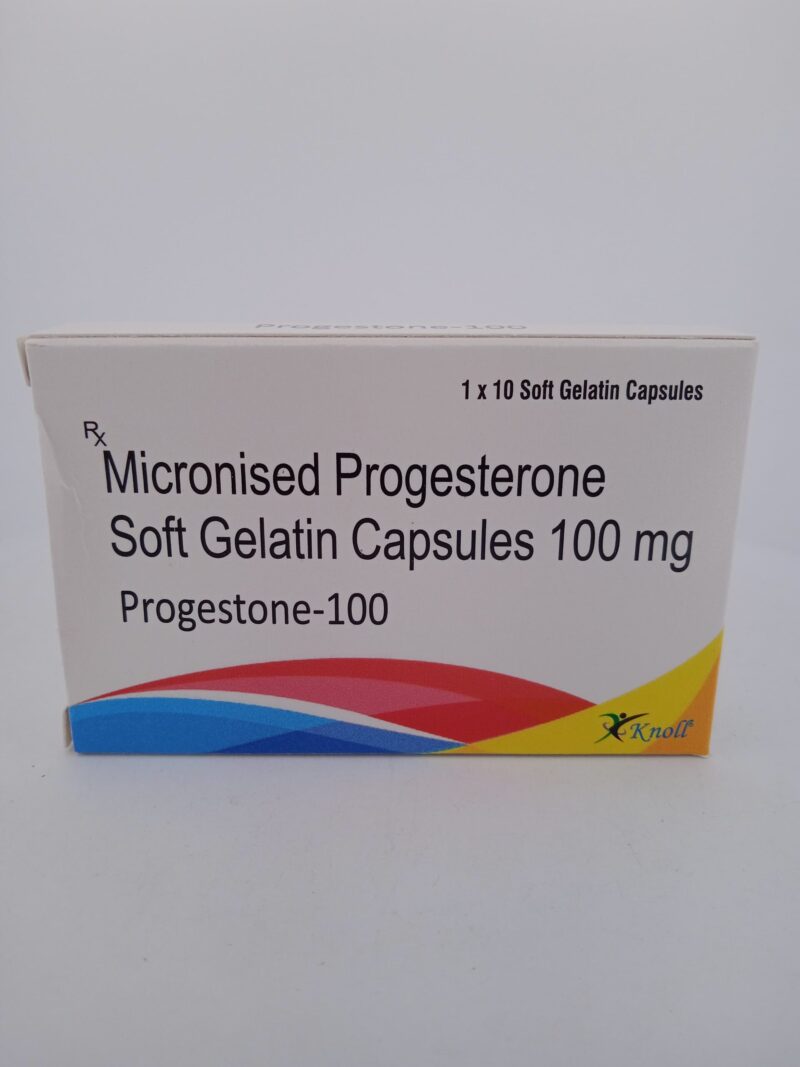 PROGESTONE 100 MG - 10 SOFT GELATIN CAPSULES