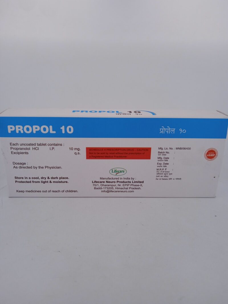 PROPOL 10 MG – 10 TABLETS - Image 4