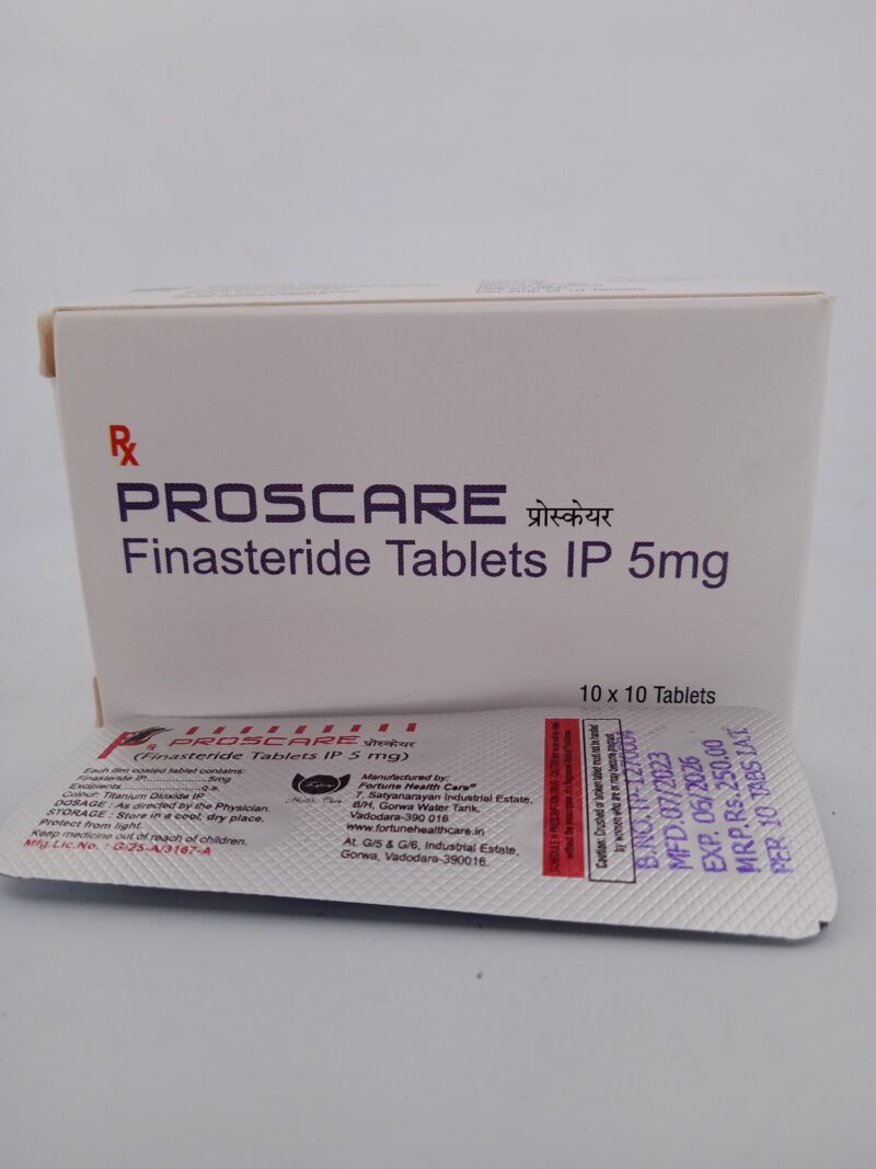 PROSCARE 5 MG - 10 TABLETS - Image 3