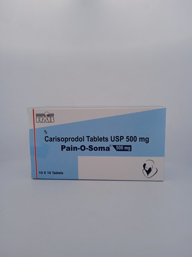 PAIN O SOMA 500MG - 10 TABLETS