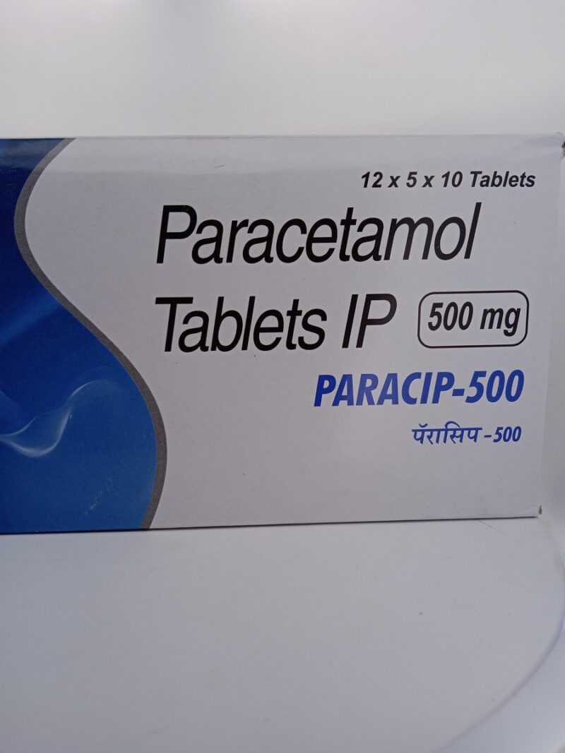 PARACIP 500 MG - 10 TABLETS