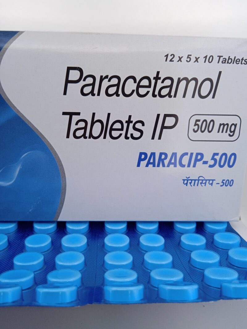 PARACIP 500 MG - 10 TABLETS - Image 2