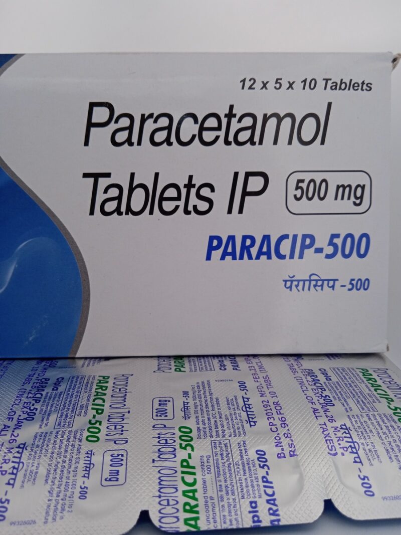 PARACIP 500 MG - 10 TABLETS - Image 3