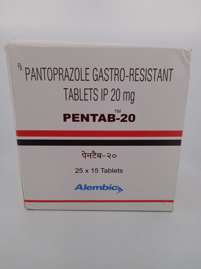 PENTAB 20 MG - 15 TABLETS