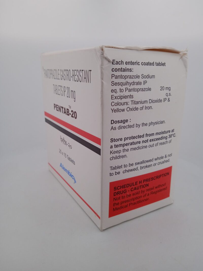 PENTAB 20 MG - 15 TABLETS - Image 4