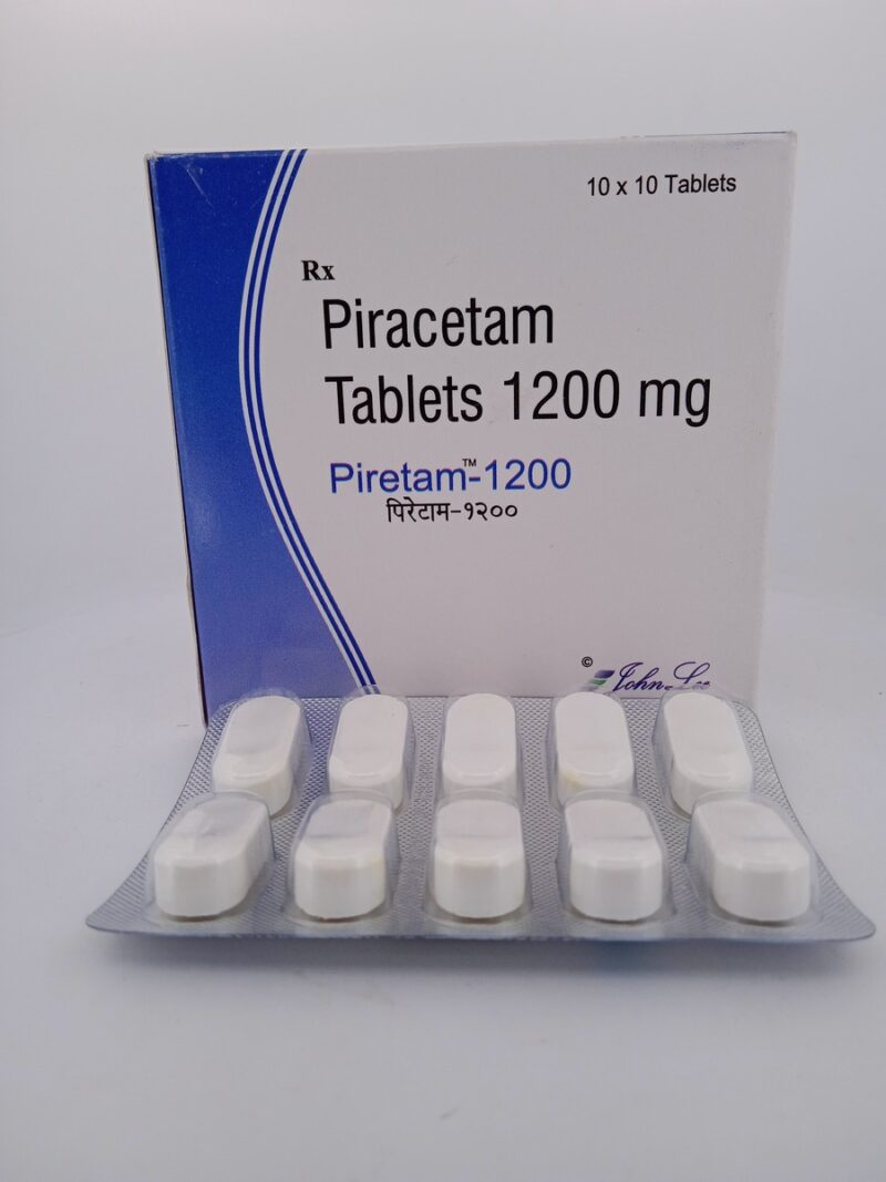 PIRETAM 1200 MG - 10 TABLETS - Image 2