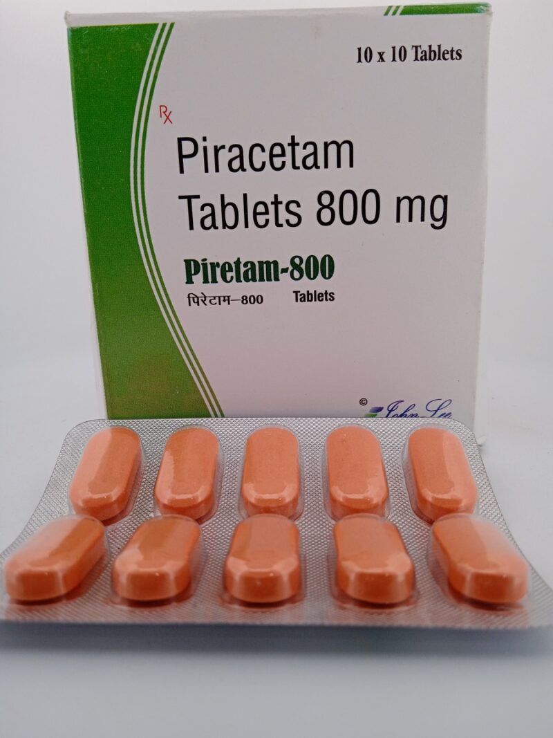 PIRETAM 800 MG - 10 TABLETS - Image 2