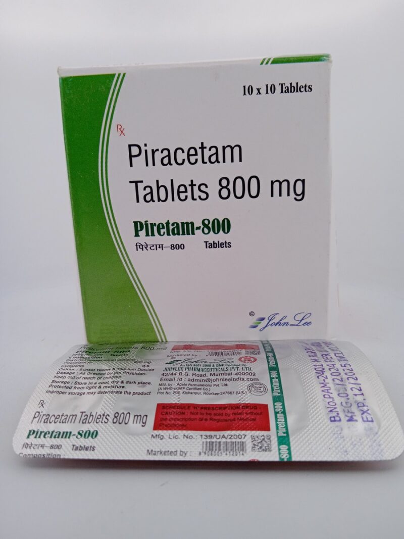 PIRETAM 800 MG - 10 TABLETS - Image 3