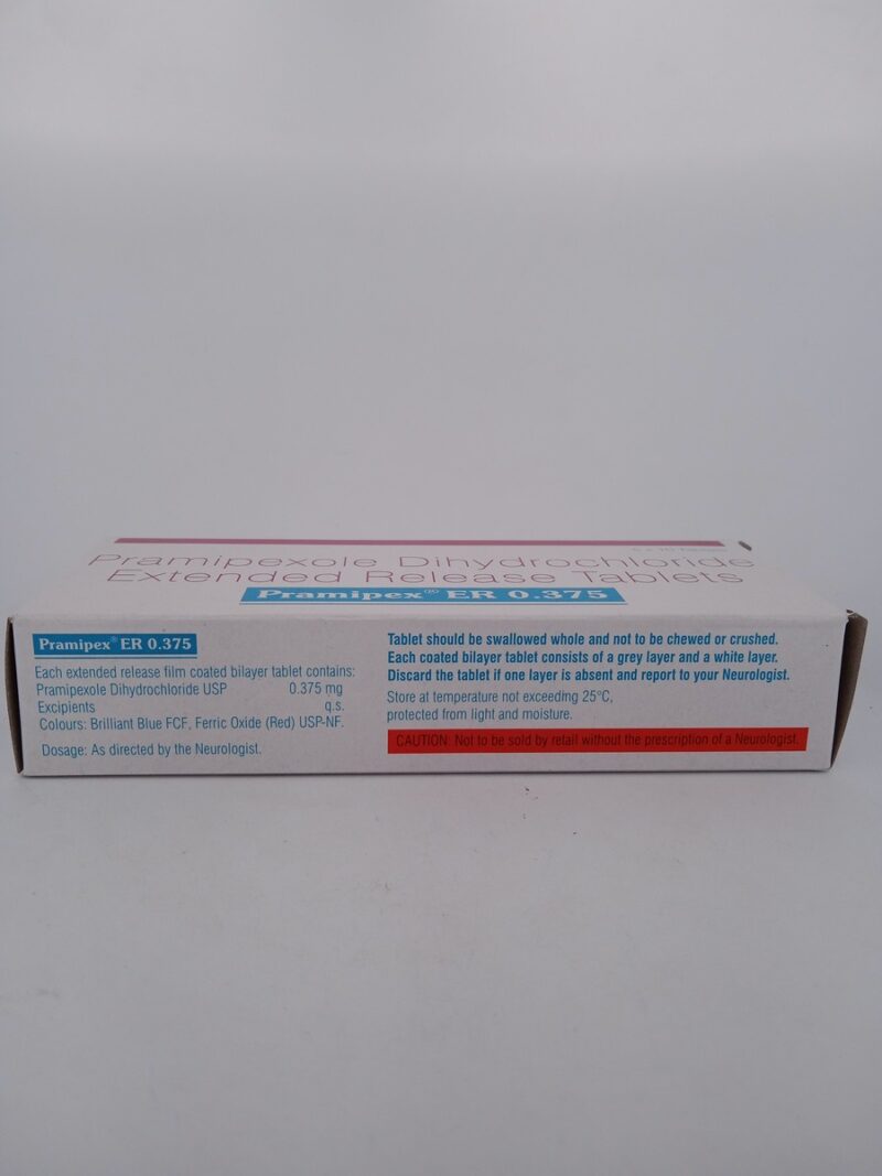 PRAMIPEX ER 0.375 MG - 10 TABLET - Image 4