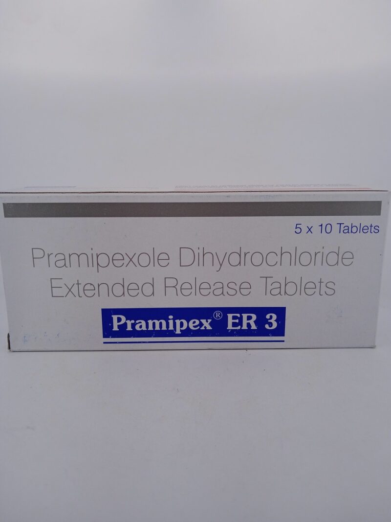 PRAMIPEX ER 3 MG - 10 TABLET