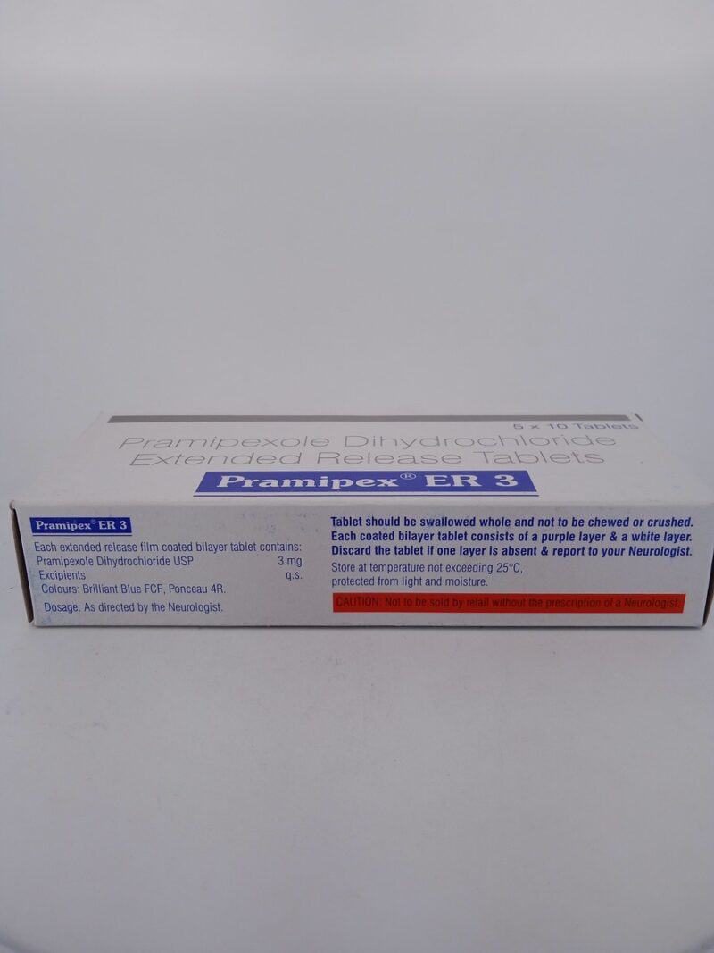 PRAMIPEX ER 3 MG - 10 TABLET - Image 4