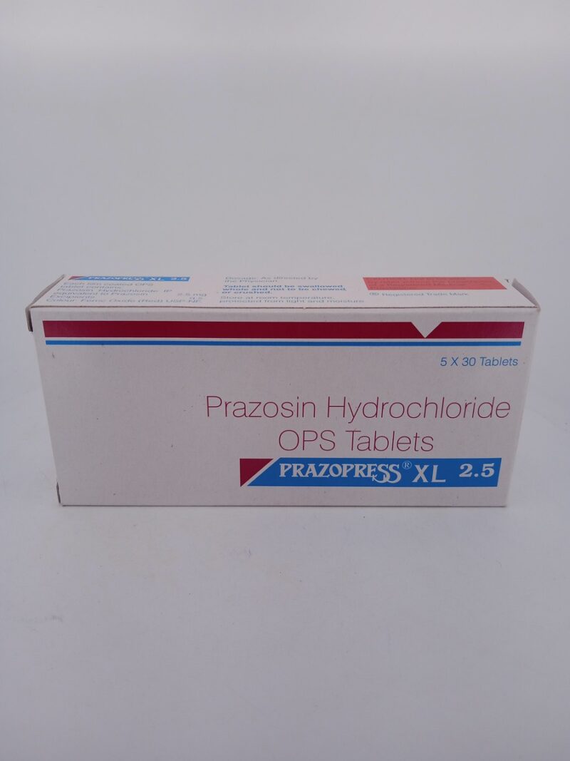 PRAZOPRESS XL 2.5 MG - 30 TABLET