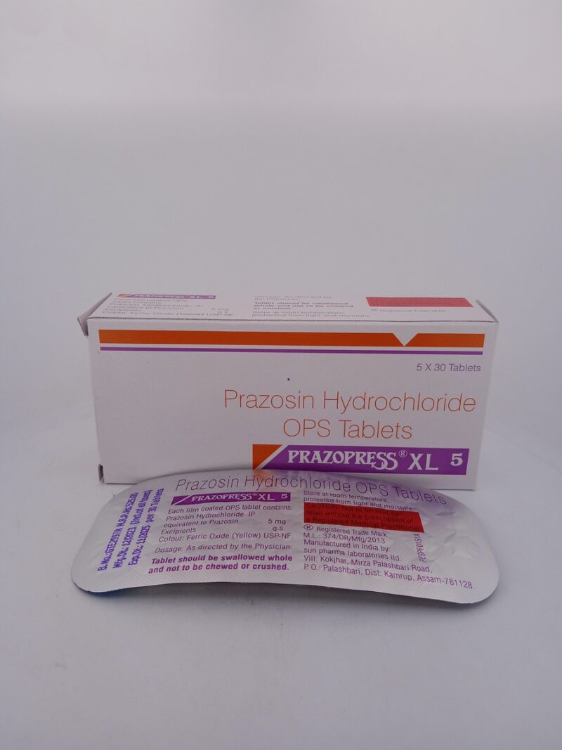 PRAZOPRESS XL 5 MG - 30 TABLET - Image 3