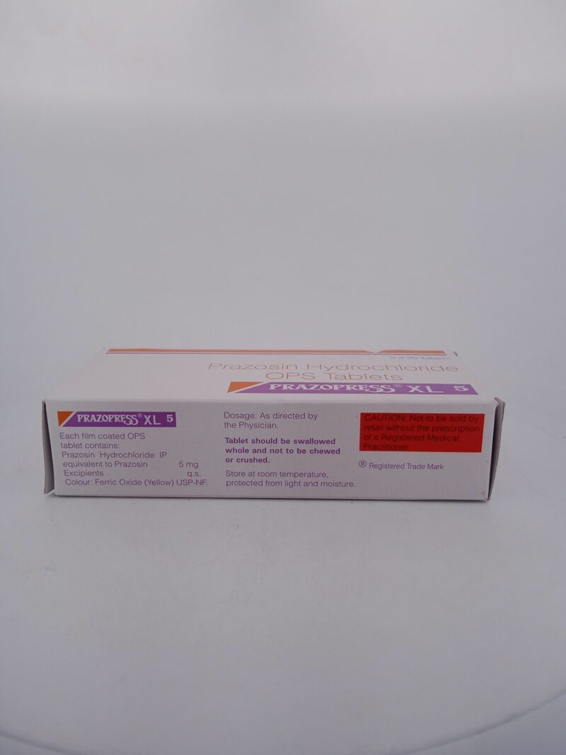 PRAZOPRESS XL 5 MG - 30 TABLET - Image 4