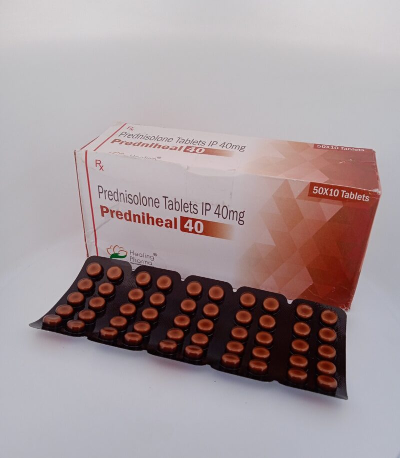 PREDNIHEAL 40 MG - 10 TABLETS - Image 2