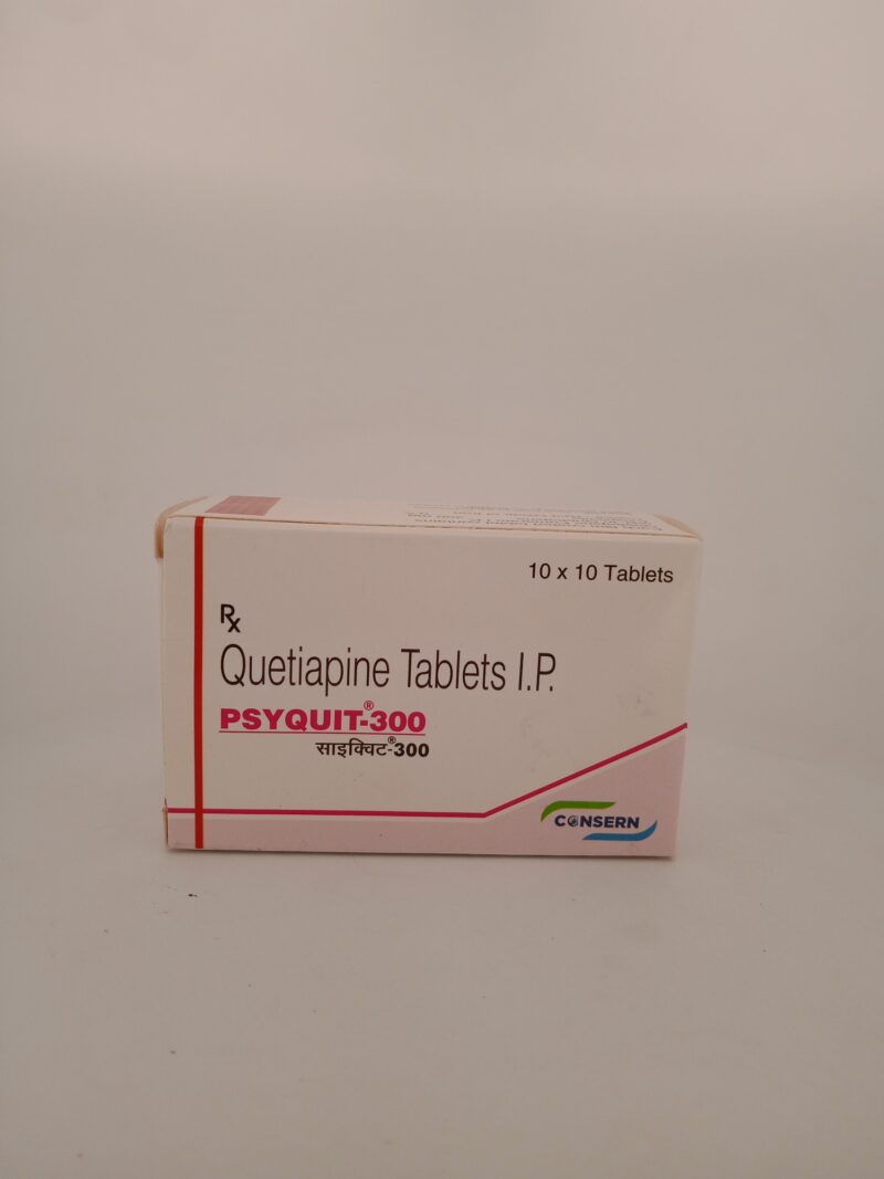 PSYQUIT 300 MG - 10 TABLETS