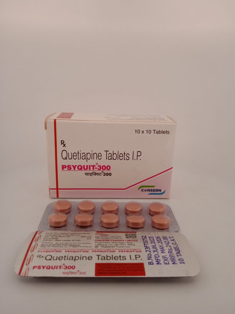 PSYQUIT 300 MG - 10 TABLETS - Image 3