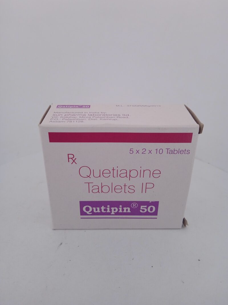 QUTIPIN 50 MG - 10 TABLET