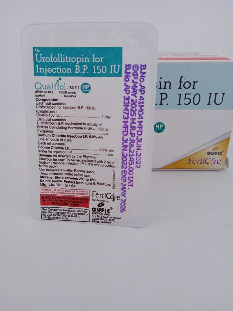 QUALIFOL 150 IU - 1 AMPOULE OF 2 ML - Image 4