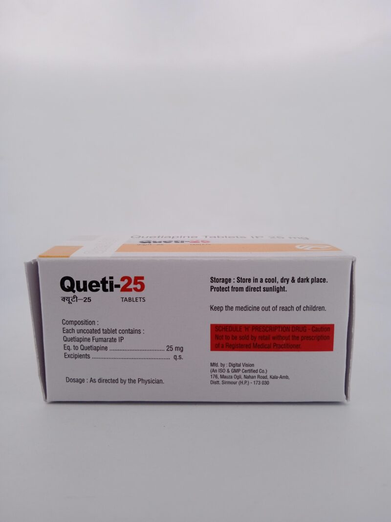 QUETI 25 MG - 10 TABLET - Image 4