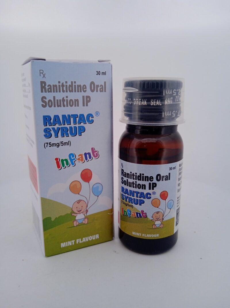 RANTAC SYRUP 75MG/5ML - 1 BOTTLE OF 30ML - Image 2