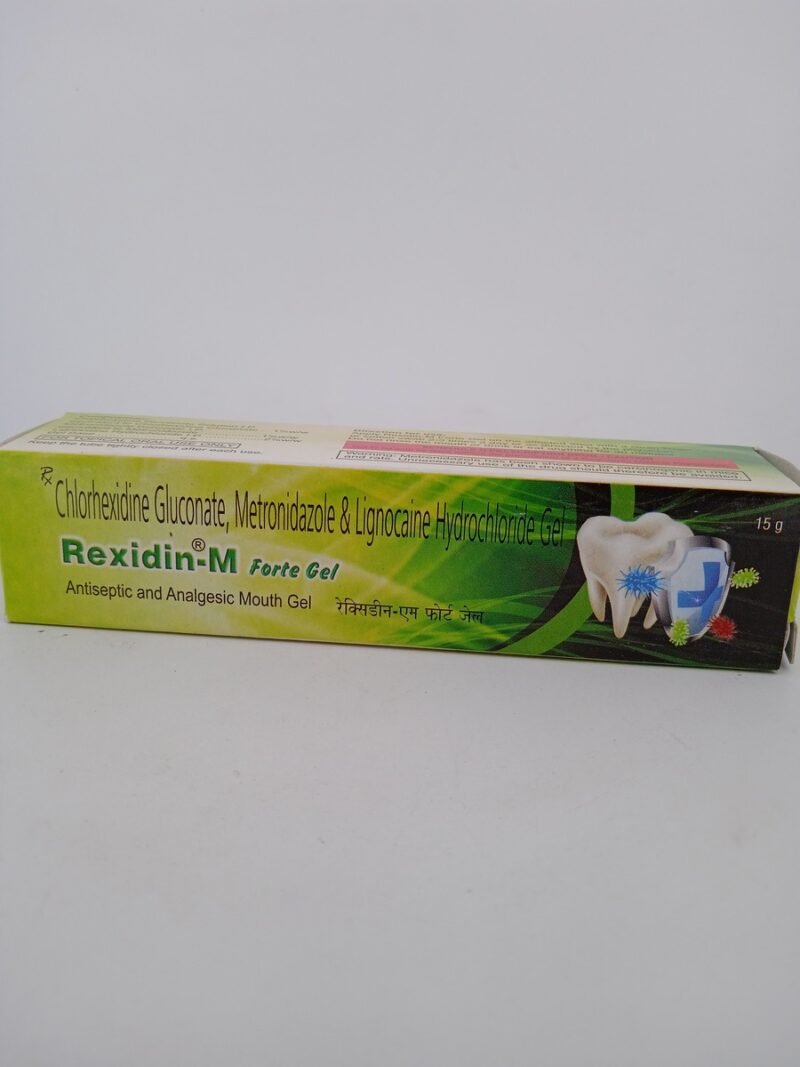 REXIDIN-M FORTE GEL - 1 TUBE OF 15g