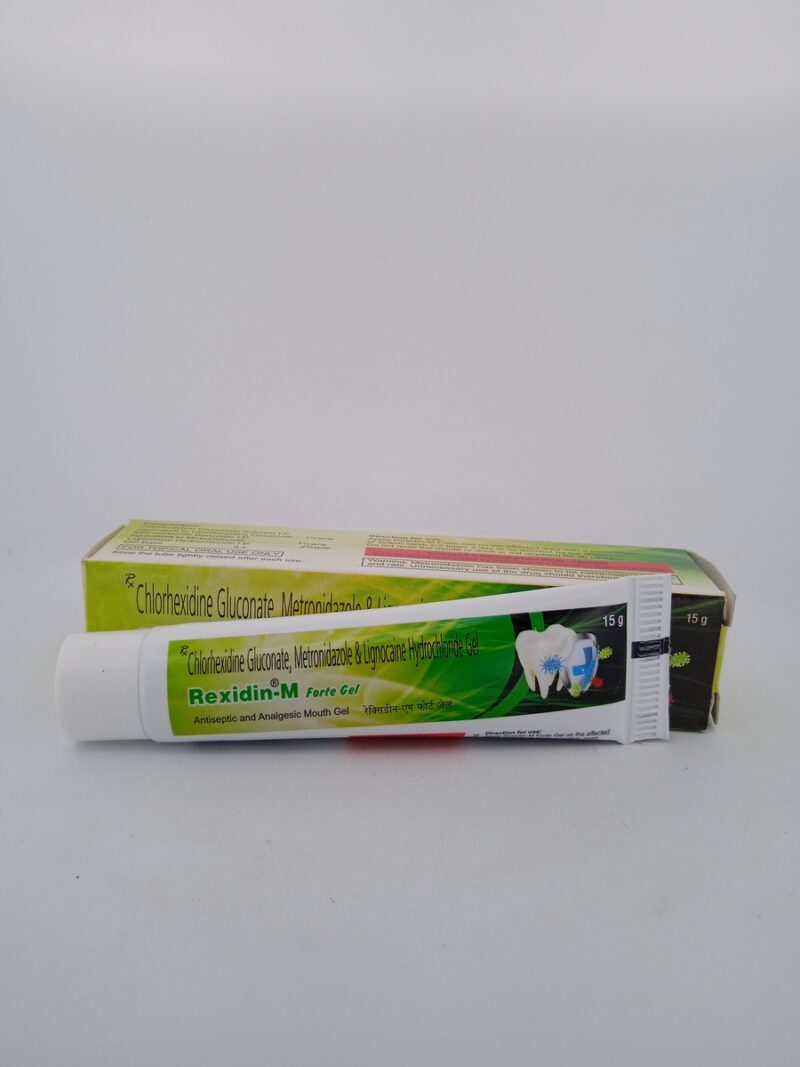 REXIDIN-M FORTE GEL - 1 TUBE OF 15g - Image 2