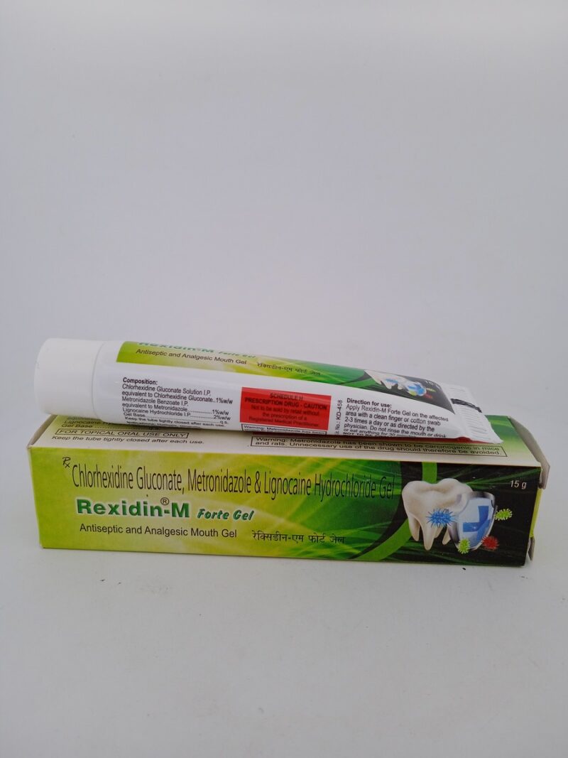 REXIDIN-M FORTE GEL - 1 TUBE OF 15g - Image 4