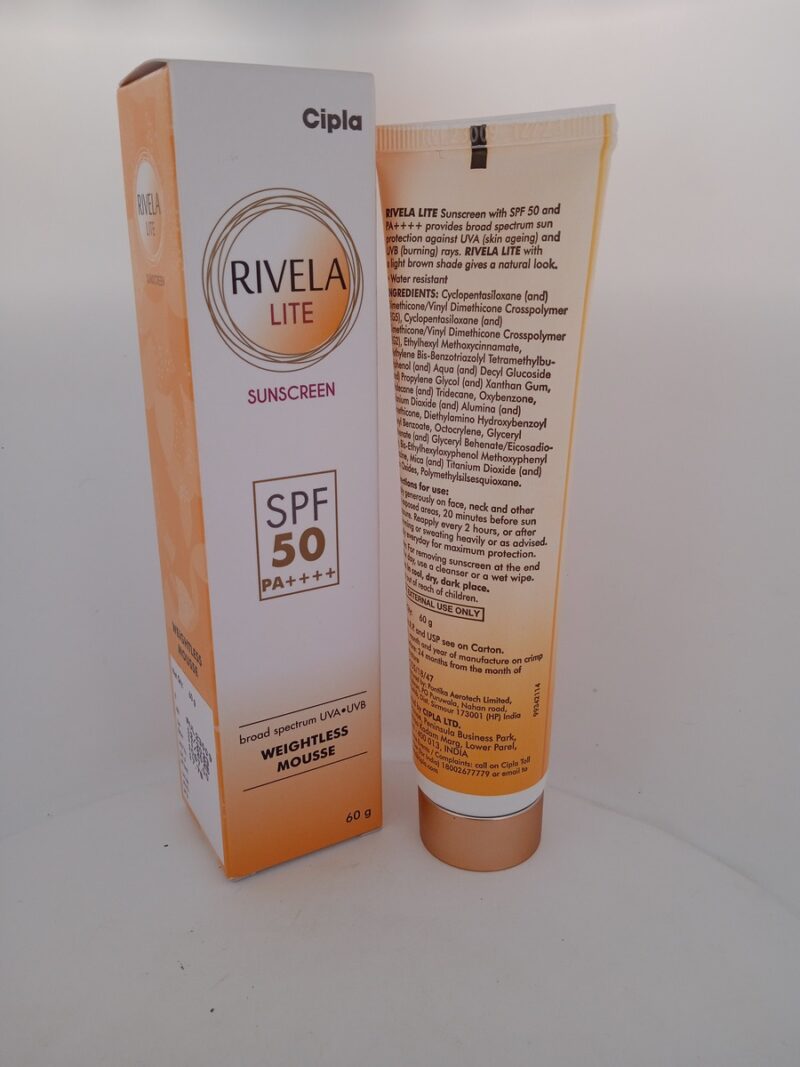 RIVELA LITE SUNSCREEN - 1 TUBE OF 60g - Image 3