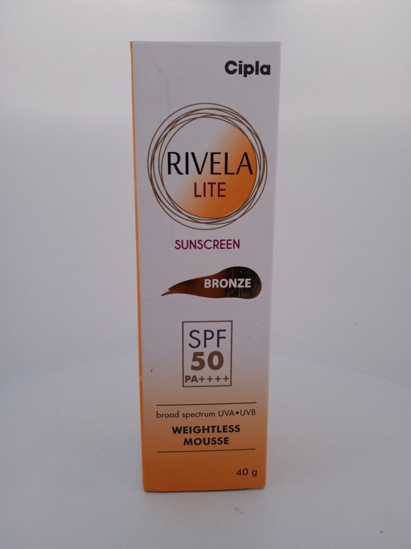 RIVELA LITE SUNSCREEN BRONZE - 1 TUBE OF 40g