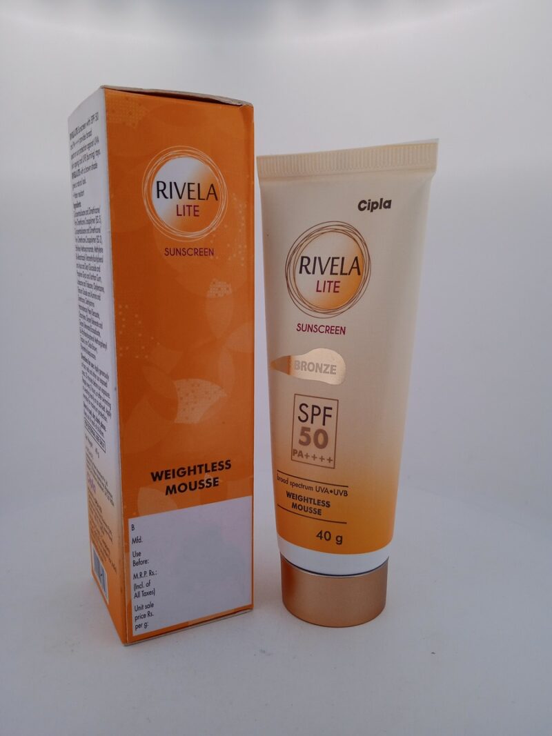 RIVELA LITE SUNSCREEN BRONZE - 1 TUBE OF 40g - Image 4