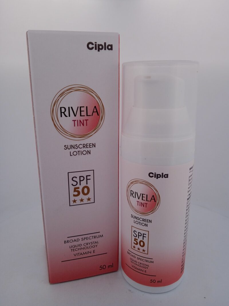 RIVELA TINT SUNSCREEN LOTION - 1 BOTTLE OF 50ML - Image 2