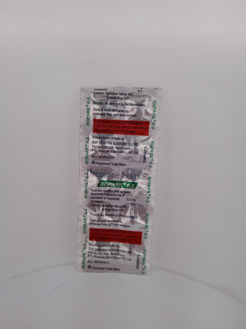 ROPARK 0.5 MG - 10 TABLET - Image 2